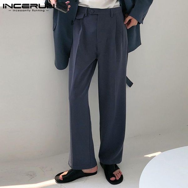 men's pants men solid color joggers button streetwear fashion casual straight trousers 2021 baggy leisure pantalones hombre incerun, Black
men's pants men solid color joggers button streetwear fashion casual straight trousers 2021 baggy leisure pantalones hombre incerun, Black