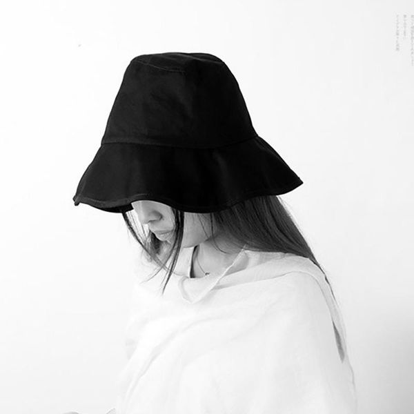 double sided solid color bucket hat men women fashion femme caps summer fold sun fishing fisherman camping hiking outdoor hats, Black;white
double sided solid color bucket hat men women fashion femme caps summer fold sun fishing fisherman camping hiking outdoor hats, Black;white