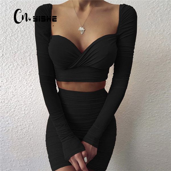 cnyishe winter two piece sets elegant crop and mini skirts suits women's tracksuit solid office lady matching set suit 210419, White
cnyishe winter two piece sets elegant crop and mini skirts suits women's tracksuit solid office lady matching set suit 210419, White