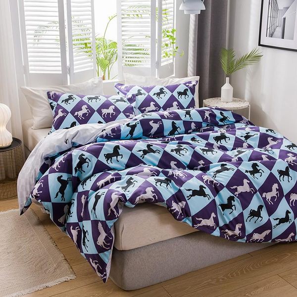 bedding sets checkered horse set kids girls cartoon pretty ponies duvet cover pillowcases 3 pieces bed
bedding sets checkered horse set kids girls cartoon pretty ponies duvet cover pillowcases 3 pieces bed
