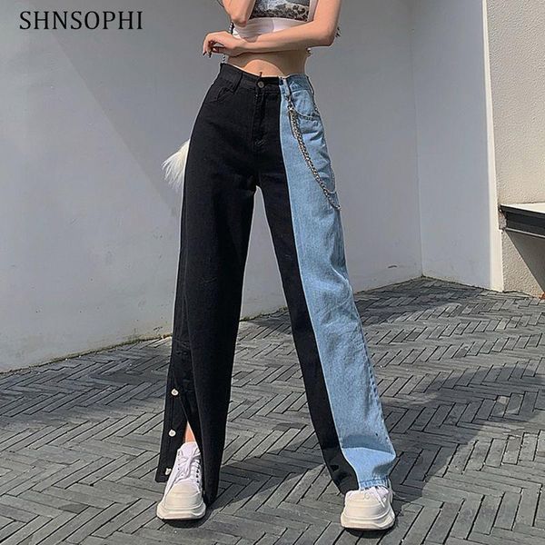women's jeans vintage woman denim long autumn cowboy female loose streetwear high waist wide leg pants ladie trousers split clothes, Blue
women's jeans vintage woman denim long autumn cowboy female loose streetwear high waist wide leg pants ladie trousers split clothes, Blue