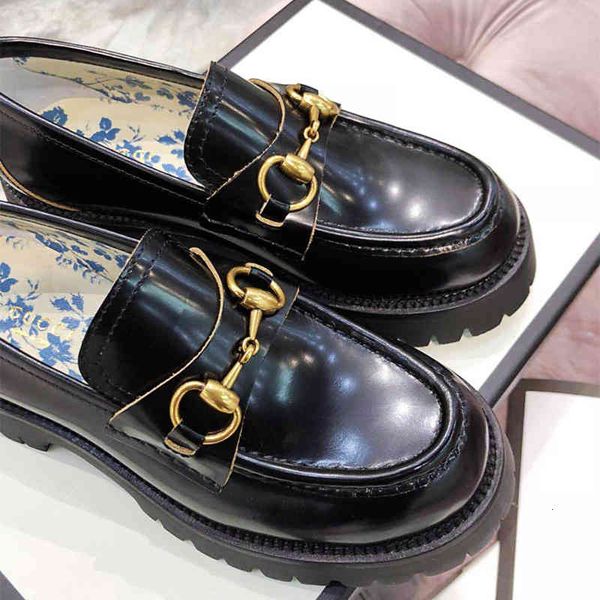 buckle horse rank designe lefu shoes women's shoe thick bottom bee single lulu af1 versatile british style leather low round, Black
buckle horse rank designe lefu shoes women's shoe thick bottom bee single lulu af1 versatile british style leather low round, Black
