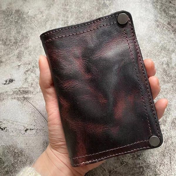 vintage handmade genuine leather wallets men's business wallet card holder man zipper coin purse money bag men short, Red;black
vintage handmade genuine leather wallets men's business wallet card holder man zipper coin purse money bag men short, Red;black