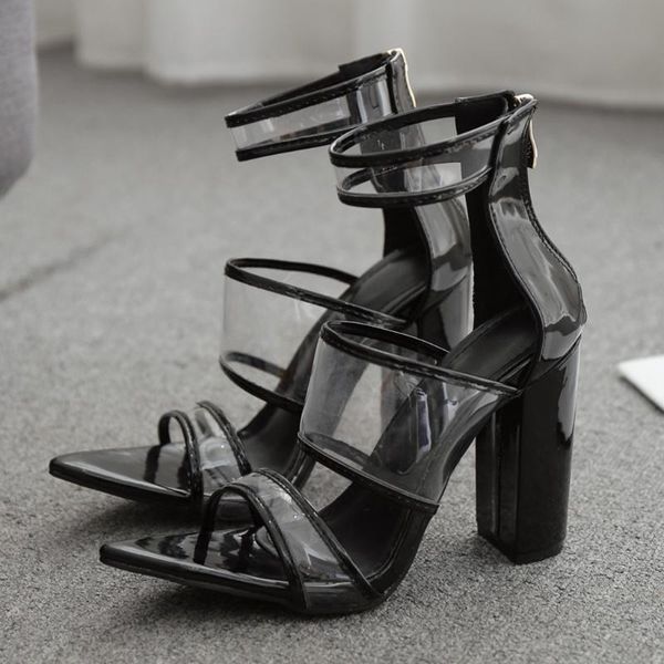 dress shoes 2021 women platform sandals transparent super high heels waterproof female pointed toe pumps rome sandalia feminina plus 43, Black
dress shoes 2021 women platform sandals transparent super high heels waterproof female pointed toe pumps rome sandalia feminina plus 43, Black