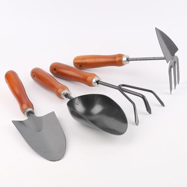 iron gardening tool set flower raising household three piece four shovel rake planting soil planters & pots
iron gardening tool set flower raising household three piece four shovel rake planting soil planters & pots