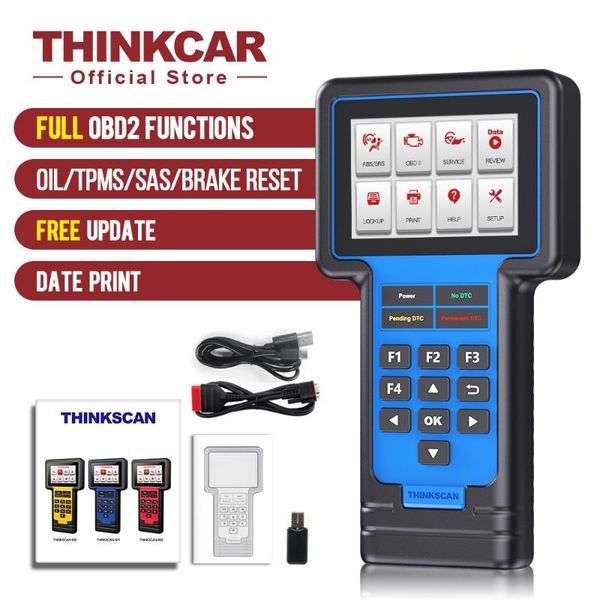 code readers & scan tools thinkcar thinkscan 601 car scanner auto diagnostic tool obd2 reader ecm/abs/srs oil/tpms/brake/sas reset services
code readers & scan tools thinkcar thinkscan 601 car scanner auto diagnostic tool obd2 reader ecm/abs/srs oil/tpms/brake/sas reset services