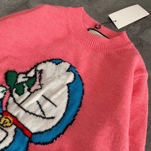() robot cat crew neck sweater 2021 new cartoon animation temperament european 08093, White;black
() robot cat crew neck sweater 2021 new cartoon animation temperament european 08093, White;black