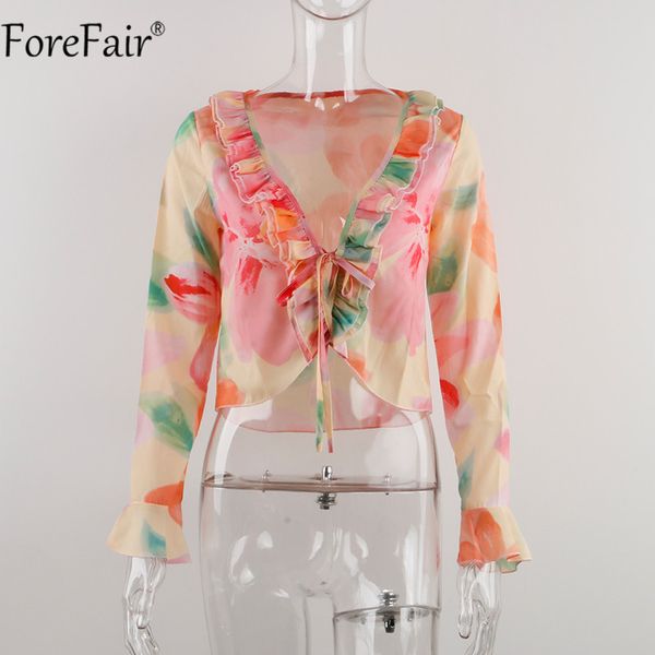 2021 floral print y2k long sleeve crop women v neck ruffles spring summer beach party 90s t shirts vintage, White
2021 floral print y2k long sleeve crop women v neck ruffles spring summer beach party 90s t shirts vintage, White