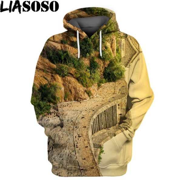 men's hoodies & sweatshirts liasoso great wall building 3d print hooded sweater women men sweatshirt long sleeve famous in china intang, Black
men's hoodies & sweatshirts liasoso great wall building 3d print hooded sweater women men sweatshirt long sleeve famous in china intang, Black