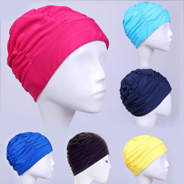 swimming caps 2021 women cap elastic nylon fabric protect ears long hair sports swim pool hat for female size
swimming caps 2021 women cap elastic nylon fabric protect ears long hair sports swim pool hat for female size