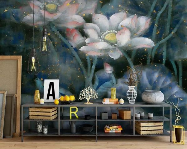 wallpapers drop custom made 3d chinese classic nostalgic handle lotus flower painting mural background wall paper
wallpapers drop custom made 3d chinese classic nostalgic handle lotus flower painting mural background wall paper