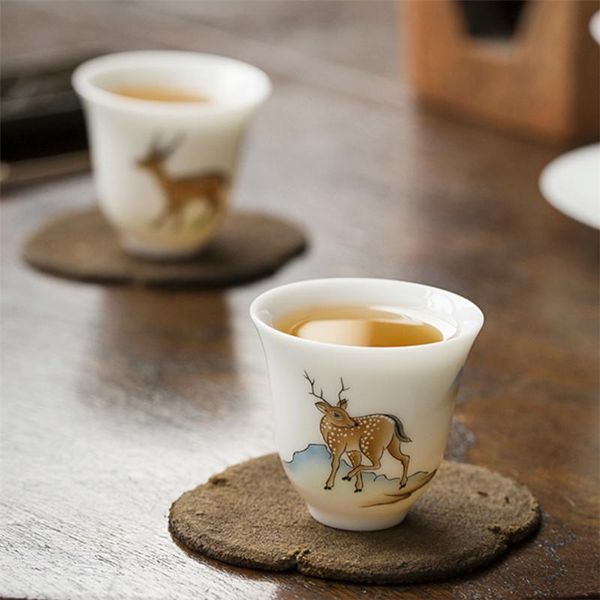 ceramic hand painted deer office teacup creative cute animal master cup white porcelain small water home drinkware cups & saucers
ceramic hand painted deer office teacup creative cute animal master cup white porcelain small water home drinkware cups & saucers