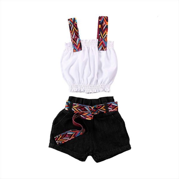 toddler baby ruffle boho pleated sling crop denim shorts pant with colorful belt girls summer outfits set, White
toddler baby ruffle boho pleated sling crop denim shorts pant with colorful belt girls summer outfits set, White
