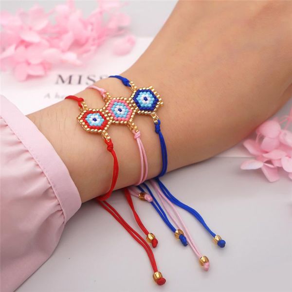 beaded, strands boho simple fashion rope bracelet for women handmade charm beaded evil eye bracelets lucky pulsera jewelry friendship gift, Black
beaded, strands boho simple fashion rope bracelet for women handmade charm beaded evil eye bracelets lucky pulsera jewelry friendship gift, Black