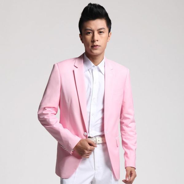 men's suits & blazers custom made handsome one button pink groom tuxedos notch lapel man groomsman men wedding ( jacket+pants) d26, White;black
men's suits & blazers custom made handsome one button pink groom tuxedos notch lapel man groomsman men wedding ( jacket+pants) d26, White;black