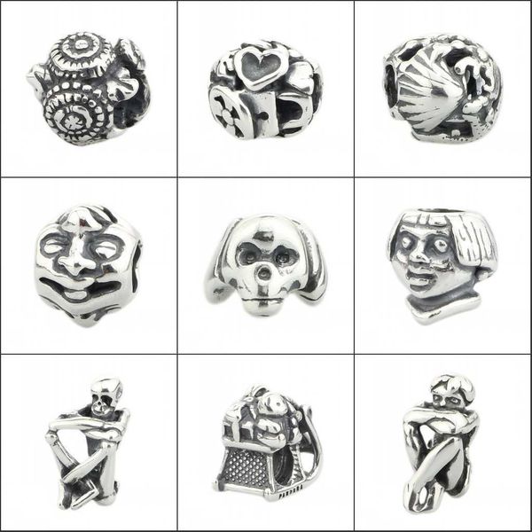 925 sterling silver beads charm pearl skull starfish rose fit european troll 3.0mm bracelet jewelry, Bronze;silver
925 sterling silver beads charm pearl skull starfish rose fit european troll 3.0mm bracelet jewelry, Bronze;silver