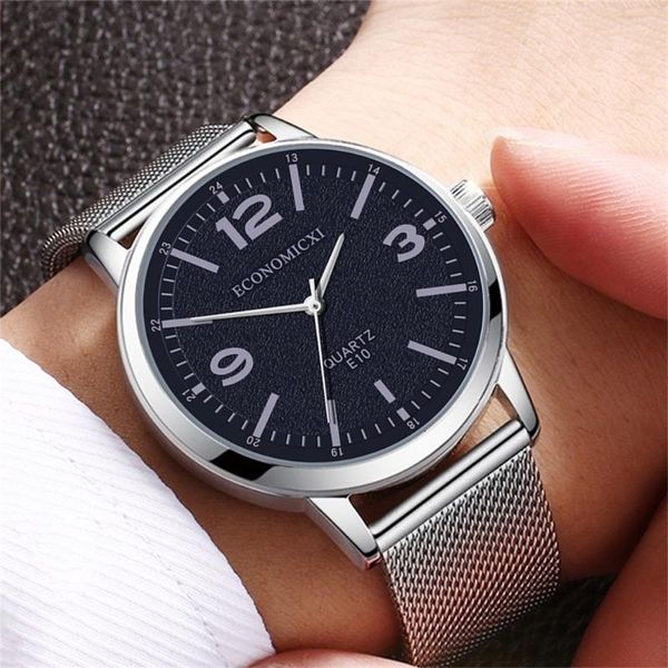 wristwatches men's classic business watch fashion simple silver stainless steel mesh strap men quartz wrist male clock zegarek meski /d, Slivery;brown
wristwatches men's classic business watch fashion simple silver stainless steel mesh strap men quartz wrist male clock zegarek meski /d, Slivery;brown