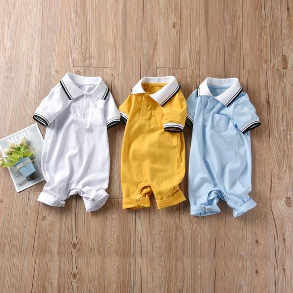 jumpsuits 3 colors casual solid color born baby rompers soft cotton boy infant outfits gentleman style summer toddler clothes, Blue
jumpsuits 3 colors casual solid color born baby rompers soft cotton boy infant outfits gentleman style summer toddler clothes, Blue
