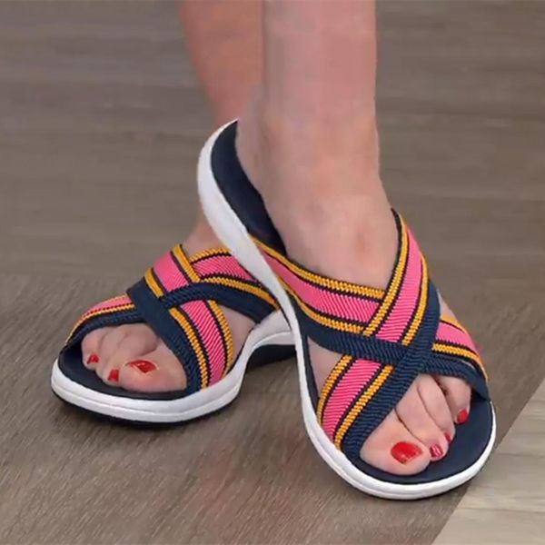 summer casual slippers women shoes mixed color slippers open toe mesh beach shoes for women 2021 ladies slides chaussure femme m, Black
summer casual slippers women shoes mixed color slippers open toe mesh beach shoes for women 2021 ladies slides chaussure femme m, Black