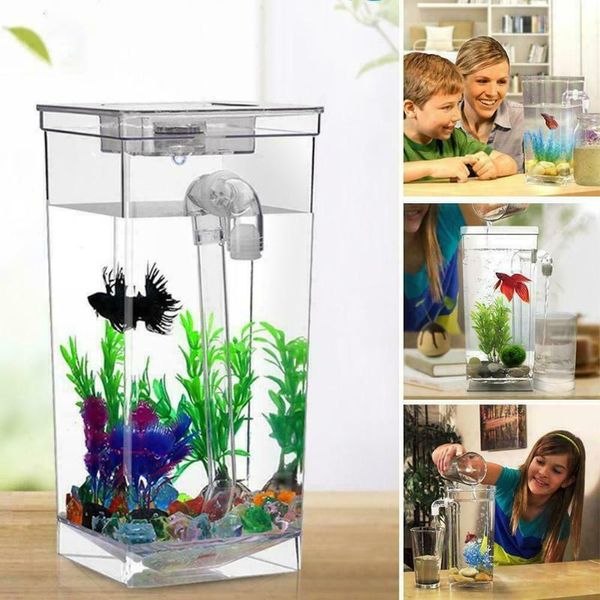 aquariums kids fish tank self cleaning small deskaquarium light clean led starter kit
aquariums kids fish tank self cleaning small deskaquarium light clean led starter kit