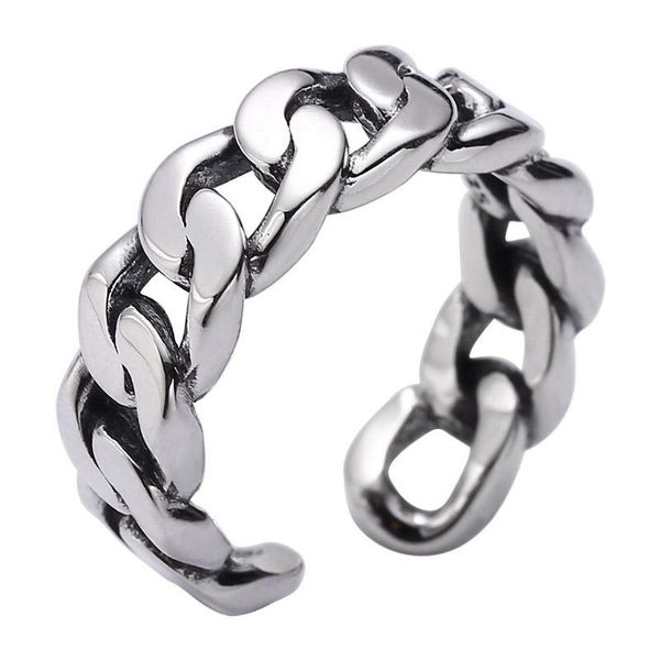 sterling silver chain rings women wedding party jewelry geometric opening adjustable finger accessories simple gift cluster, Golden;silver
sterling silver chain rings women wedding party jewelry geometric opening adjustable finger accessories simple gift cluster, Golden;silver