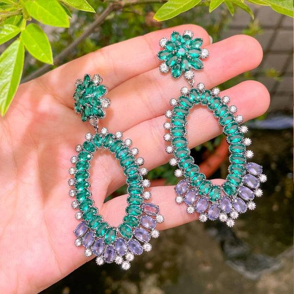 dangle & chandelier cwwzircons designer green cubic zirconia crystal big luxury earrings for women statement engagement party wedding jewelr, Silver
dangle & chandelier cwwzircons designer green cubic zirconia crystal big luxury earrings for women statement engagement party wedding jewelr, Silver
