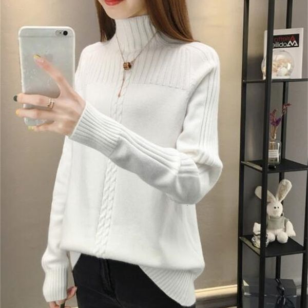women's sweaters turtleneck women sweater winter warm female jumper thick christmas sweaters ribbed knitted pullover pull hiver femme y, White;black
women's sweaters turtleneck women sweater winter warm female jumper thick christmas sweaters ribbed knitted pullover pull hiver femme y, White;black