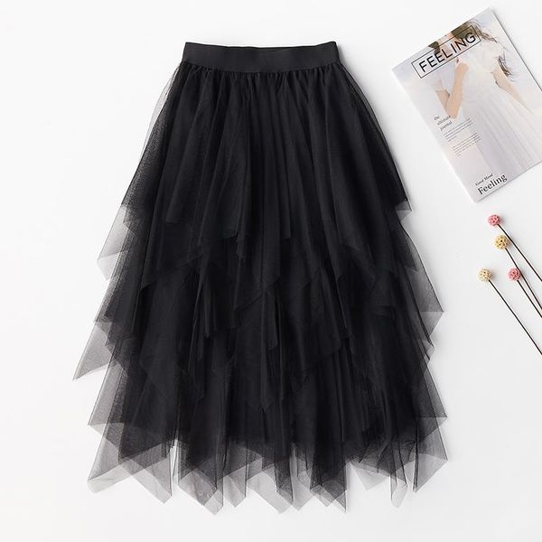 skirts 2021 spring summer korea women pleated skirt sweet preppy style tulle elastic belt fashion mid-length falda, Black
skirts 2021 spring summer korea women pleated skirt sweet preppy style tulle elastic belt fashion mid-length falda, Black