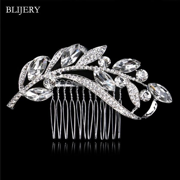 hair clips & barrettes blijery charm leaf branch bridal accessories silver color crystal wedding combs women hairpins jewelry, Golden;silver
hair clips & barrettes blijery charm leaf branch bridal accessories silver color crystal wedding combs women hairpins jewelry, Golden;silver
