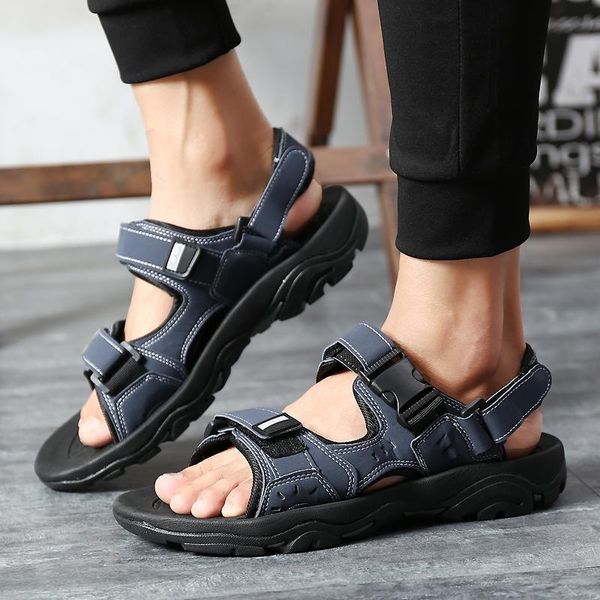 sandals men shoes 2021 gladiator men's roman summer beach gray black flat large size 39-44
sandals men shoes 2021 gladiator men's roman summer beach gray black flat large size 39-44