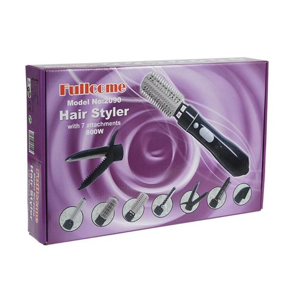 7-in-1 multi-function rechargeable professional negative ion hair dryer with comb curling wand 7 attachments electric brushes
7-in-1 multi-function rechargeable professional negative ion hair dryer with comb curling wand 7 attachments electric brushes
