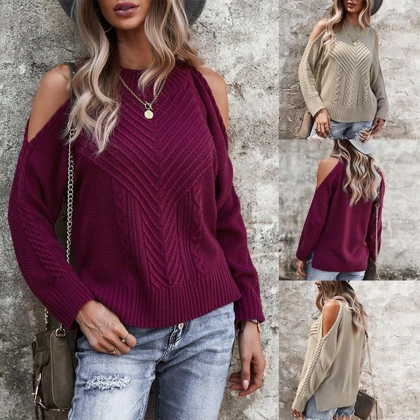 women's sweaters high neck cold shoulder long sleeve loose knit sweater ribbed hem with side slits, White;black
women's sweaters high neck cold shoulder long sleeve loose knit sweater ribbed hem with side slits, White;black