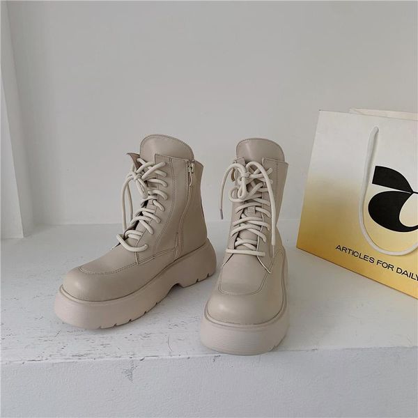 boots monmoira brand design round toe lace up cross-tied motorcycle women 2021 chunky heel platform shoes, Black
boots monmoira brand design round toe lace up cross-tied motorcycle women 2021 chunky heel platform shoes, Black