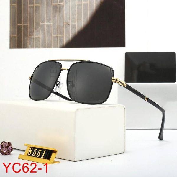 sunglasses yc62 high fashion vintage classic mirror men women brand designer luxury polarized with box, White;black
sunglasses yc62 high fashion vintage classic mirror men women brand designer luxury polarized with box, White;black