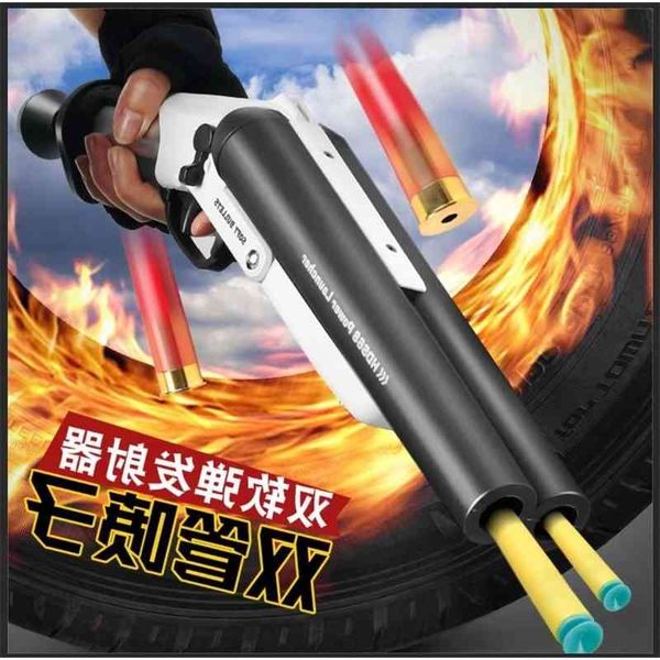 9823eat chicken s686 double barrel shell throwing soft sun laifu handgun model boy toy gun
9823eat chicken s686 double barrel shell throwing soft sun laifu handgun model boy toy gun