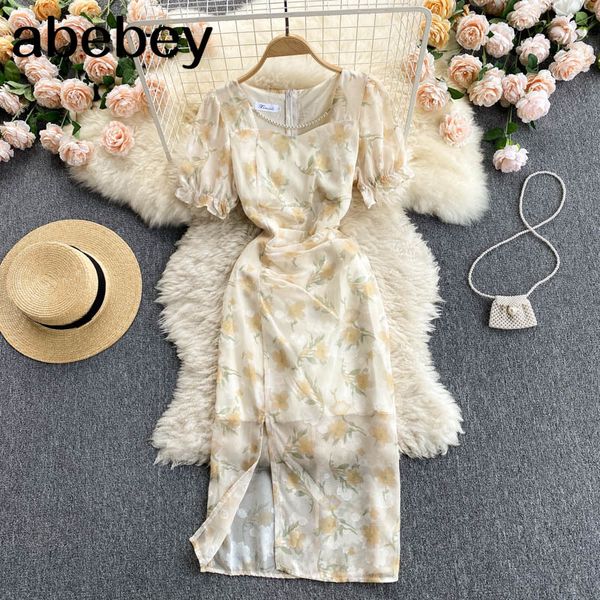 women bohemian floral dress sweet puff sleeve v neck ruched es summer korean holiday print 210512, Black;gray
women bohemian floral dress sweet puff sleeve v neck ruched es summer korean holiday print 210512, Black;gray