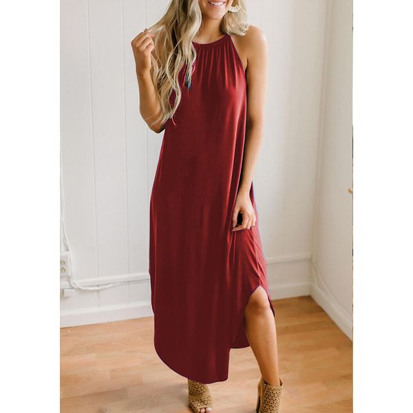 factory0w87 spring and summer new women's long skirt 2021 solid suspender dress, White;black
factory0w87 spring and summer new women's long skirt 2021 solid suspender dress, White;black