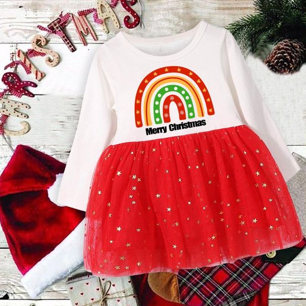 girl's dresses rainbow girls red merry christmas toddler baby long sleeve fashion casual tutu born girl clothes xmas outfits present, Red;yellow
girl's dresses rainbow girls red merry christmas toddler baby long sleeve fashion casual tutu born girl clothes xmas outfits present, Red;yellow