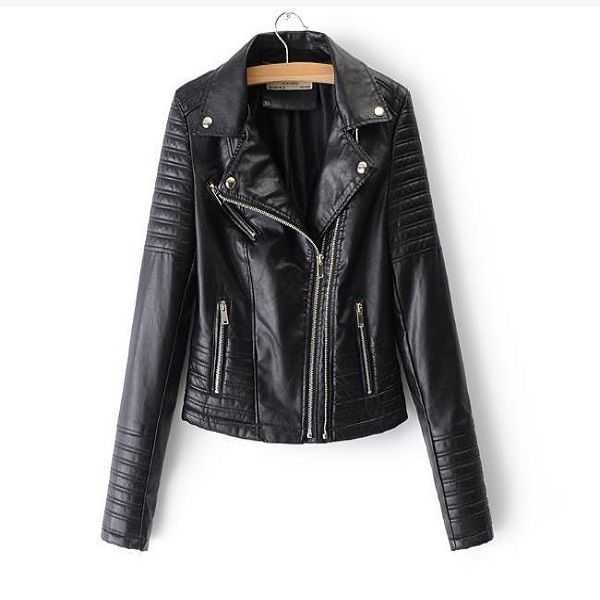 fashion women's autumn winter motorcycle faux leather jacket ladies long sleeve motorcycle punk street wear black coat, Black;brown
fashion women's autumn winter motorcycle faux leather jacket ladies long sleeve motorcycle punk street wear black coat, Black;brown