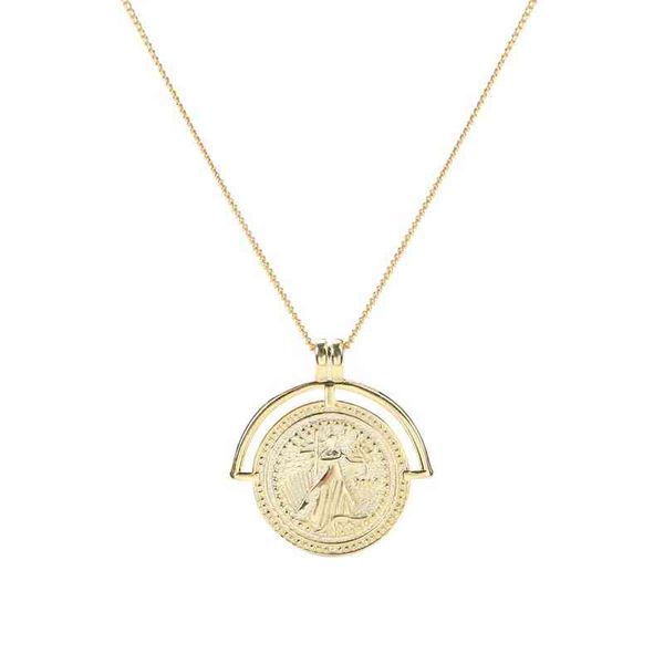 a138a fashion 18k gold plated jewellery 925 sterling silver coin medallion pendant necklace
a138a fashion 18k gold plated jewellery 925 sterling silver coin medallion pendant necklace
