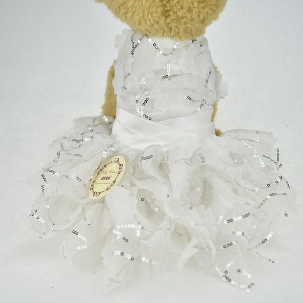 dog apparel bling white lace puppy luxury dress pet cat tutu skirt princess wedding chihuahua clothes bride costume
dog apparel bling white lace puppy luxury dress pet cat tutu skirt princess wedding chihuahua clothes bride costume