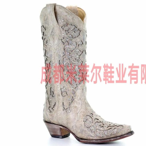 boots united states embroidery hollow out diamond increased women's side zippers fashion with shoes, Black
boots united states embroidery hollow out diamond increased women's side zippers fashion with shoes, Black
