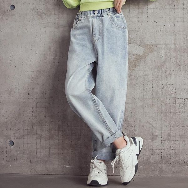 jeans 2021 autumn children's elastic waist girls harem pants student teenager clothes loose kids trousers girl clothing 12 y, Blue
jeans 2021 autumn children's elastic waist girls harem pants student teenager clothes loose kids trousers girl clothing 12 y, Blue
