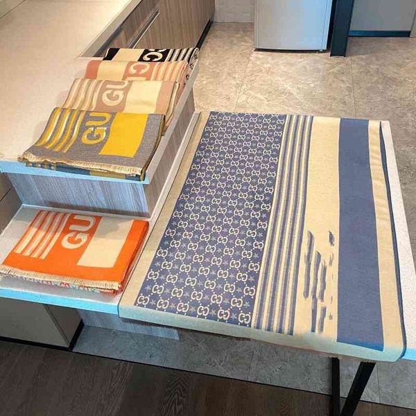 the new design new double-sided wool horizontal letter scarf long women's autumn and winter cashmere shawl bib warm style, Blue;gray
the new design new double-sided wool horizontal letter scarf long women's autumn and winter cashmere shawl bib warm style, Blue;gray