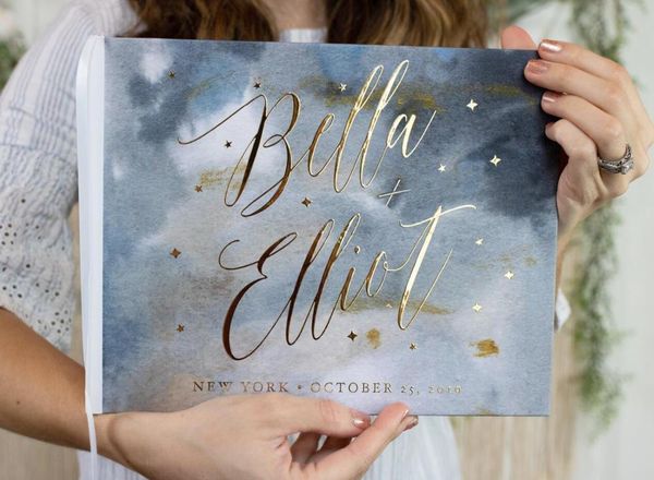 custom celestial wedding guest book, hardcover instant po ablum horizontal book with calligraphy names and stars other event & party supplie
custom celestial wedding guest book, hardcover instant po ablum horizontal book with calligraphy names and stars other event & party supplie