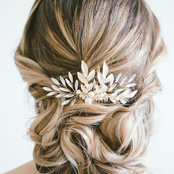 hair clips & barrettes handmade vintage gold combs women bridal ornaments pearls rhinestone headpiece leaf wedding accessories, Golden;silver
hair clips & barrettes handmade vintage gold combs women bridal ornaments pearls rhinestone headpiece leaf wedding accessories, Golden;silver