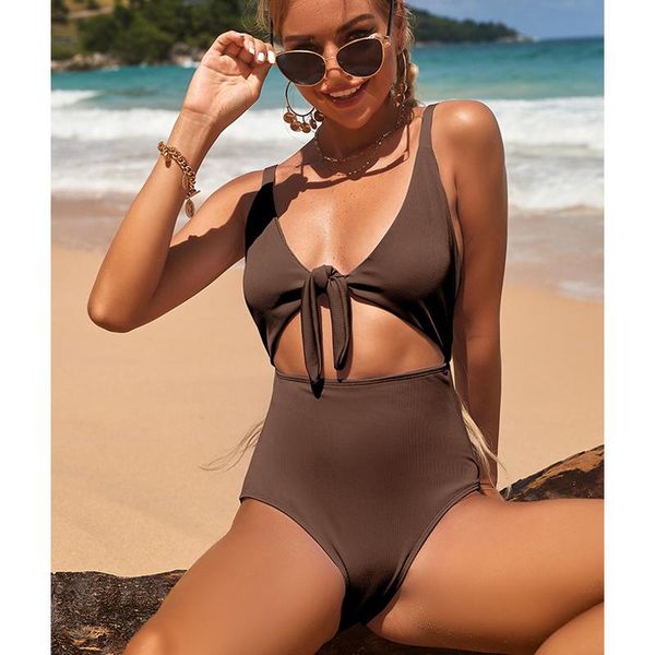one-piece suits cut out swimsuit bathing solid color swimwear women bandage one piece high waist beachwear designer biquini
one-piece suits cut out swimsuit bathing solid color swimwear women bandage one piece high waist beachwear designer biquini