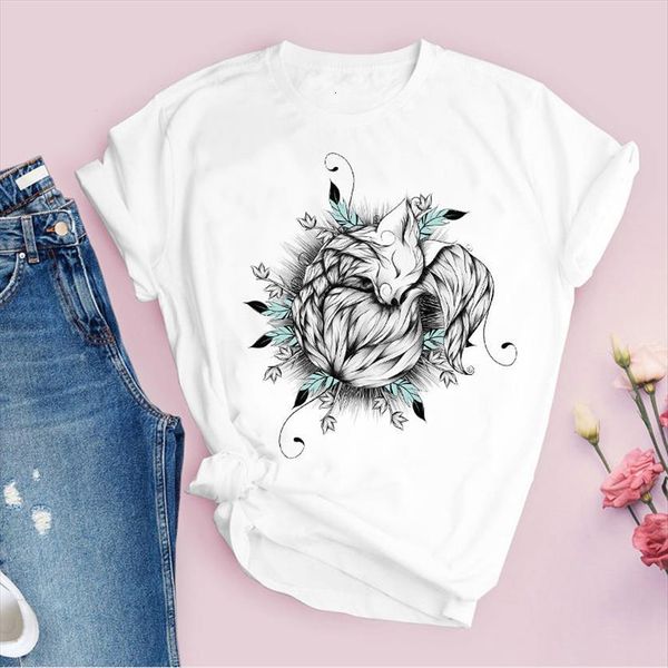 printing graphic cute fashion womens t shirt short sleeve fox cartoon 90s print lady tees clothing female, White
printing graphic cute fashion womens t shirt short sleeve fox cartoon 90s print lady tees clothing female, White