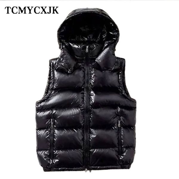 winter feather jacket woman vest thick fashion women's hooded jacket short casual large size waterproof jacket woman 210930, Black
winter feather jacket woman vest thick fashion women's hooded jacket short casual large size waterproof jacket woman 210930, Black