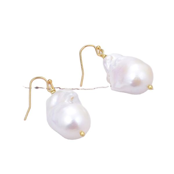 guaiguai jewelry natural cultured freshwater white baroque keshi pearl dangle hook earrings handmade for women real gems stone lady fashion, Silver
guaiguai jewelry natural cultured freshwater white baroque keshi pearl dangle hook earrings handmade for women real gems stone lady fashion, Silver